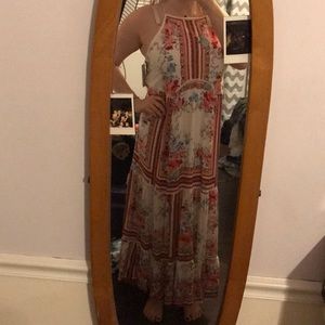 NWT long spring dress